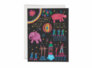 New Year Celebration Card