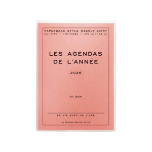 2026 pink block pocket planner