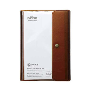 Brown Clear Planner
