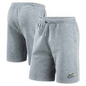 Short de survêtement avec logo principal du Tour de France - Gris sport