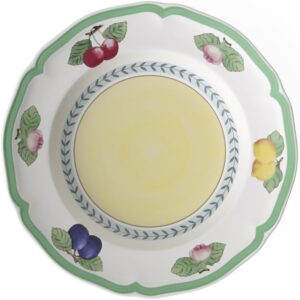 Villeroy & Boch French Garden Fleurence Rim Soup, 9 in, White/Multicolored