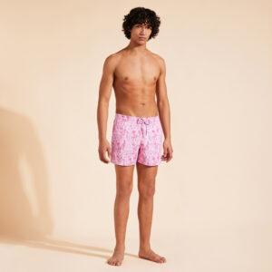 Men Stretch Swim Trunks Poulpes Eiffel