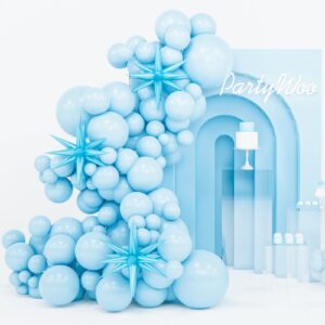 Pastel Blue Party Balloons Variety Pack