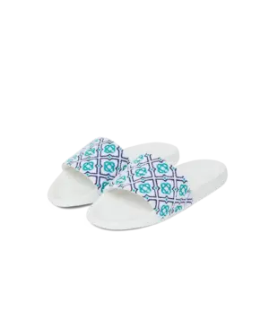 Men's Monogram Towelling Slider