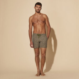 Men Swim Trunks Embroidered Hermit Crabs - Limited Edition