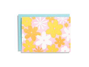 floral design stationery set
