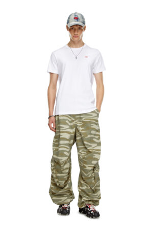 T-shirt in mercerised cotton