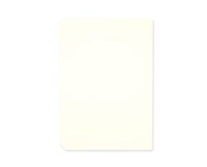 creamy blank paper pad A5