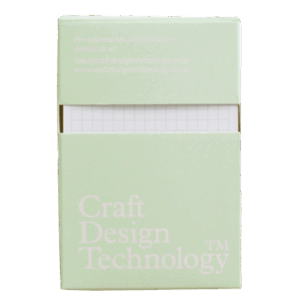 white adhesive notes with 3mm grid