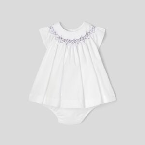 Baby girl poplin dress