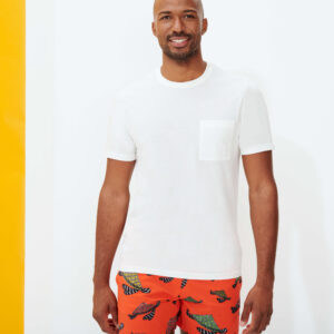 Men Organic Cotton T-shirt Solid