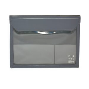 Rubber Organizer Pouch Dark Gray