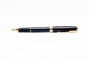 Black Lacquer Rollerball Pen