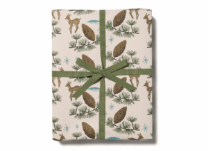 festive pine cones wrap