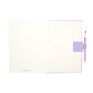 elastic pen holder lavender