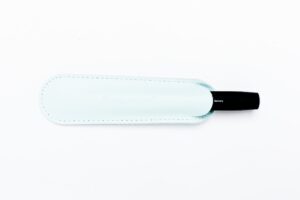 Leather Pouch for Pen - Mint