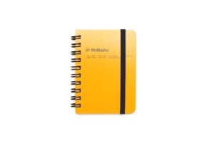 spiral notebook mini memo yellow