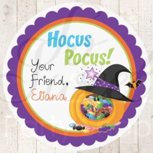 Halloween party favor stickers set of 24