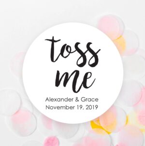 Wedding Confetti Sticker Set