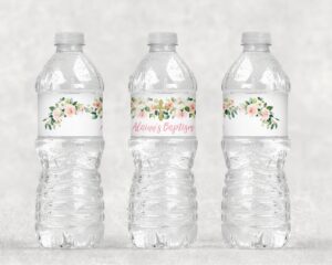 Water Bottle Labels for Special Occasions
