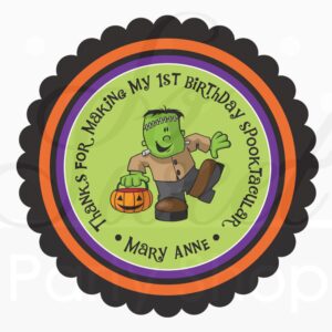 Halloween Favor Stickers Set