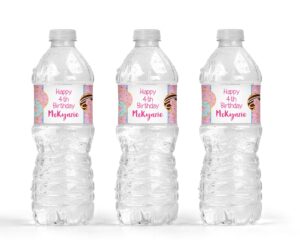 Birthday Water Bottle Labels Set of 10