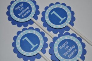 polka dot favor label stickers set of 24