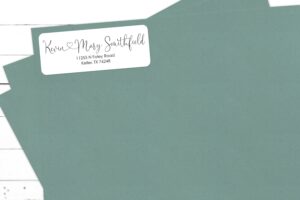 address labels return address stickers custom address labels mailing labels envelope seals set of 60