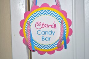 Water Bottle Labels for Girls Birthday Party