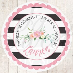 Wedding Party Favor Sticker Labels Set